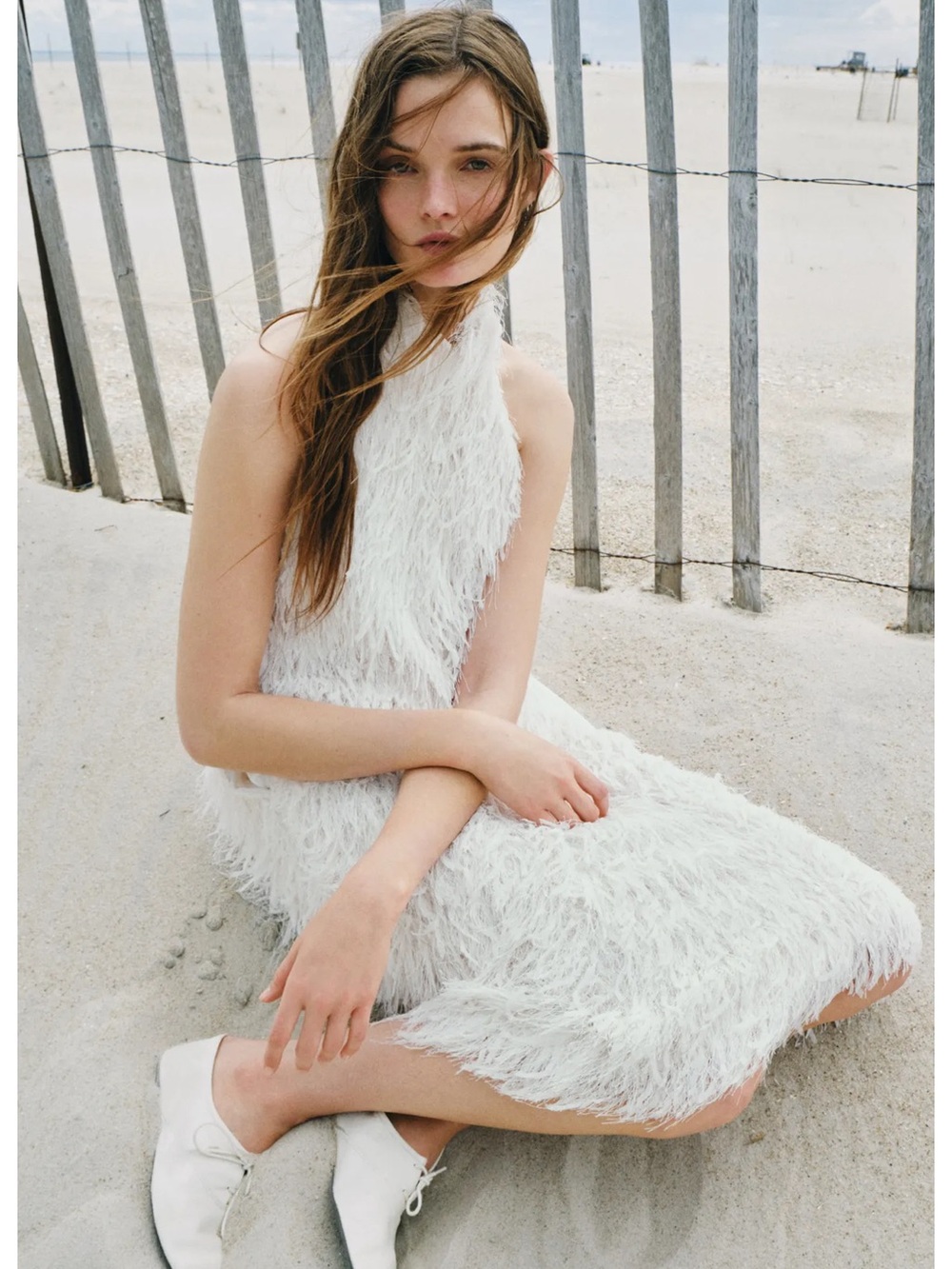 Zara ZW Collection Halter Dress